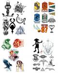 Τατουάζ  Harry Potter, 35 τεμάχια - 1t