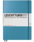 Тефтер Leuchtturm1917 - А4+, διακεκομμένες σελίδες, Nordic Blue - 1t