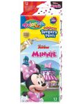 Βαφές Tempera Colorino Disney - Junior Minnie, 12 χρώματα, 12 ml - 1t