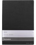 Σημειωματάριο Hugo Boss Essential Storyline - B5,  λευκά φύλλα, μαύρο - 1t