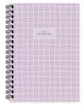 Σημειωματάριο  Keskin Color - Lilac, А6, 80 φύλλα, ποικιλία - 1t