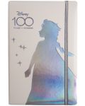 Τετράδιο с ластик Cool Pack Opal - Disney 100, Frozen, A5, φαρδιές σειρές, 80 φύλλα - 1t