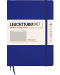 Σημειωματάριο Leuchtturm1917 New Colours - А5, τετραγωνισμένες σελίδες, Ink - 1t