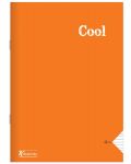 Τετράδιο Keskin Color - Cool, А4, 80 φύλλα, φαρδιές σειρές, ποικιλία - 1t