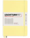 Σημειωματάριο   Leuchtturm1917 - Medium A5,σελίδες γραμμών,Vanilla - 1t