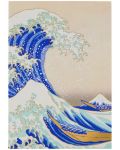 Σημειωματάριο Moriarty Art Project Art: Katsushika Hokusai - The Great Wave of Kanagawa, μορφή A5 - 1t