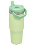 Θερμοκήπελλο Stanley The IceFlow - Flip Straw, 890 ml,ανοιχτό πράσινο - 3t