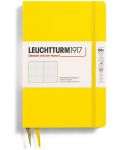Σημειωματάριο Leuchtturm1917 Paperback - B6+, κίτρινο, διακεκομμένες σελίδες, σκληρό εξώφυλλο - 1t