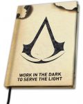 Σημειωματάριο ABYstyle Games: Assassin's Creed - Assassin's Crest, формат A5 - 1t