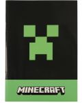 Τετράδιο Graffiti Minecraft - Greeper, А5, μικρά τετράγωνα - 1t