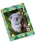 Τετράδιο Panini WWF Fotografico - А4, 40 φύλλα, φαρδιές γραμμές, ποικιλία - 4t