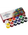 Χρώμα τέμπερας Nevskaya Palette Master Class - 12 χρώματα, 40 ml - 2t