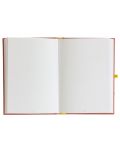 Σημειωματάριο με λινά καλύμματα Blopo - The Flamingo, διακεκομμένες σελίδες - 3t
