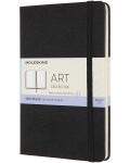 Σημειωματάριο σκληρό εξώφυλλο Art Sketchbook -Μαύρα, λευκά φύλλα - 1t
