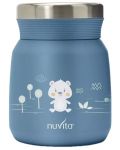 Θερμός φαγητού Nuvita - 300 ml, Powder Blue - 1t