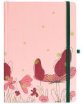 Σημειωματάριο με σκληρό εξώφυλλο Blopo - Floral Fables, διακεκομμένες σελίδες - 1t