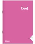 Τετράδιο Keskin Color - Cool, А4, 80 φύλλα, φαρδιές σειρές, ποικιλία - 5t