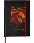Σημειωματάριο με διαχωριστικό βιβλίων CineReplicas Movies: Harry Potter - Gryffindor, Α5 μορφή - 1t