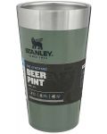 Θέρμο Κύπελλο για μπύρα Stanley The Stacking -Hammertone Green, 470 ml - 3t