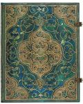 Σημειωματάριο Paperblanks Turquoise Chronicles - 18 х 23 cm, 72 φύλλα - 1t