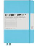 Σημειωματάριο   Leuchtturm1917 - А5, σελίδες με γραμμές ,Ice Blue - 1t