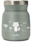 Θέρμο κουτί φαγητού Nuvita - 300 ml, Sage Green - 1t