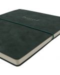 Тефтер Victoria's Journals Kuka - Σκύρο πράσινο, πλαστικό κάλυμμα, 96 φύλλα, В5 - 2t