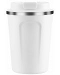 Θερμικό ποτήρι Asobu Coffee Compact - 380 ml, λευκό - 1t