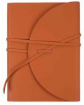 Σημειωματάριο Victoria's Journals Pella - Πορτοκαλί, πλαστικό κάλυμμα, 96 φύλλα, γραμμένα σε γραμμές, А5 - 1t