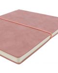 Тефтер Victoria's Journals Kuka - Ροζ, πλαστικό κάλυμμα, 96 φύλλα, В5 - 2t