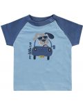 Μπλουζάκι  Jacky - Happy car friends, blue, 68 cm - 1t