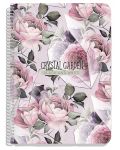 Τετράδιο Black&White Crystal Garden - В5, 105  φύλλα, ποικιλία - 2t