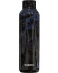 Θερμικό μπουκάλι Quokka Solid - Black Marble, 630 ml - 1t