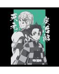 Κοντομάνικη μπλούζα ABYstyle Animation: Demon Slayer - Tanjiro & Tengen - 2t