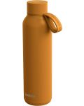 Θερμικό μπουκάλι Quokka Solid - Mustard, 630 ml - 1t