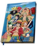 Σημειωματάριο ABYstyle Animation: One Piece - Staw Hat Crew, А5 - 1t