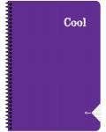 Τετράδιο Keskin Color - Cool, А4, φαρδιές σειρές, 72 φύλλα, ποικιλία - 6t