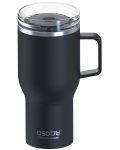 Θερμικό ποτήρι Asobu 360 Mug - 840 ml, μαύρο - 1t