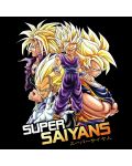 Κοντομάνικη μπλούζα ABYstyle Animation: Dragon Ball Z - Saiyans - 2t