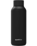 Θερμικό μπουκάλι Quokka Solid - Jet Black, 510 ml - 1t