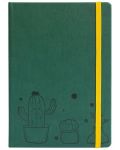 Σημειωματάριο με σκληρό εξώφυλλο Blopo - Prickly Pages, διακεκομμένες σελίδες - 1t