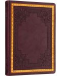 Σημειωματάριο Victoria's Journals Old Book - В6, 128 φύλλα, μπορντό - 3t