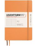 Σημειωματάριο Leuchtturm1917 New Colours - А5, σελίδες με τελείες, Apricot, χαρτόδετο - 1t