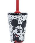 Θερμικό κύπελλο με καλαμάκι Stor Mickey Mouse - Vibes, 360 ml - 2t