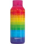 Θερμικό μπουκάλι Quokka Solid - Rainbow, 510 ml - 1t