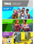 The Sims 4 + Clean and Cozy Starter Bundle Expansion -Κωδικός σε κουτί - 1t