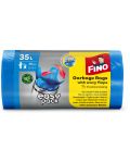 Σακούλες απορριμμάτων Fino - Easy pack, 35 L, 30 τεμάχια, μπλε - 1t