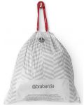 Τσάντα κάδου  Brabantia - PerfectFit, μέγεθος J, 20-25 l, 10 τεμάχια - 5t