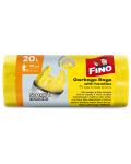Σακούλες απορριμμάτων  Fino - Color, 20 L, 30 τεμάχια, κίτρινο - 1t