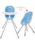 Μεταμορφωμένη καρέκλα φαγητού Phil & Teds - Poppy, γαλάζιο - 5t